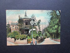 THE HOSPITAL, YEOVIL, SOMERSET  -  A VINTAGE PRINTED CARD POSTALLY USED 1908