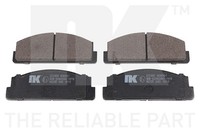 NK Bremsbelagsatz Scheibenbremse 222305 FüR FSO Zastava Seat Fiat Lancia 131 132