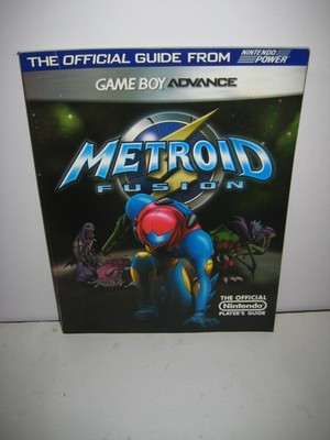 Metroid Fusion GBA Game Boy Advance Official Nintendo Player's Guide With Map