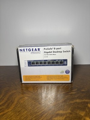 NETGEAR 8-Port Gigabit Ethernet Switch (GS108)