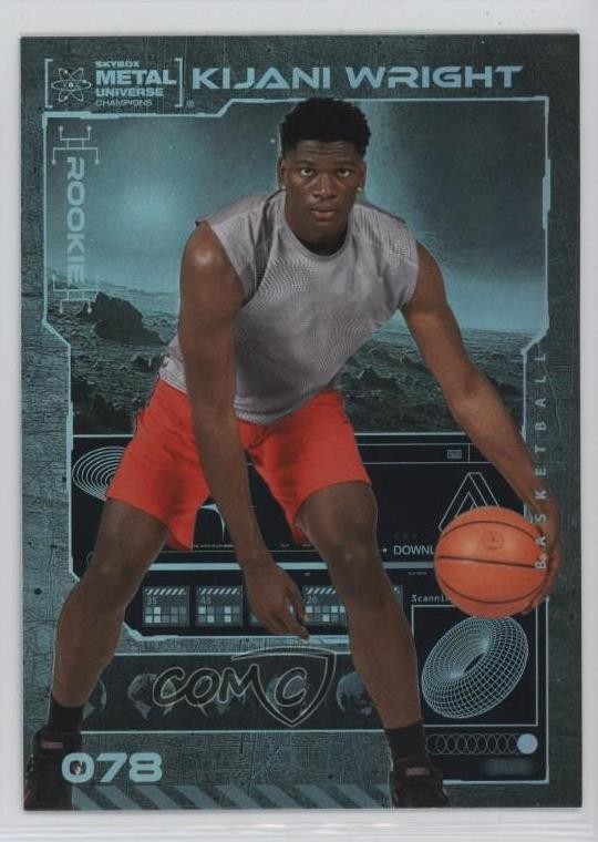 2023 Skybox Metal Universe Champions Aqua Kijani Wright #078 0v7