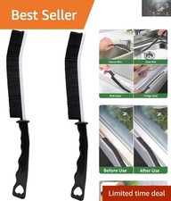 2 Pcs Crevice Cleaning Brushes with Hanging Holes - Perfect for Household Use