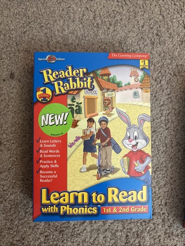Reader Rabbit Learn to Read with Phonics! 1st & 2nd Grade for PC, Mac ...