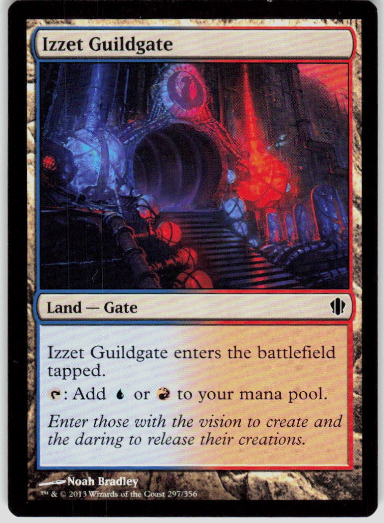 Izzet Guildgate 297 Commander 2013 Magic the Gathering MTG