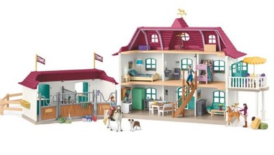 SCHLEICH, Großes Reitzentrum Lakeside, Leiter, SHL42706