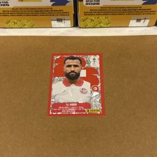 2026 Panini World Cup Sticker Red Crumple Parallel Tunisia Ali Abdi TUN7