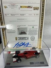 MICHAEL SCHUMACHER Signed Ferrari F2001 1/43 Model + COA