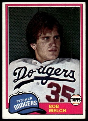 1981 Topps #624 Bob Welch