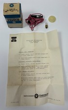 New Old Stock Glove Box Lamp Light Package For 1968-73 Models 2864325 New Old Stock Glove Box Lamp Light Package For 1968-73 Models 2864325