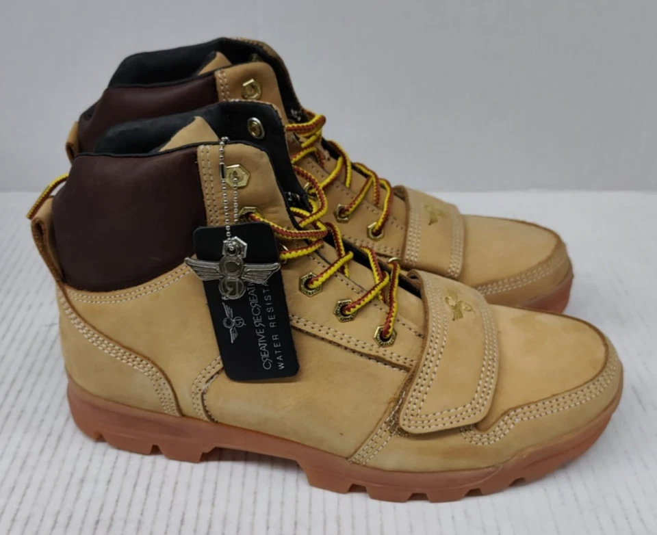 Botas Creative Recreation Dio Mid R Para Hombre Talla 9 - Cuero Marrón Informal Parte Superior Alta Foto 2 de 4