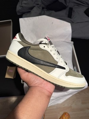 Travis Scott Jordan 1 Low Medium Olive