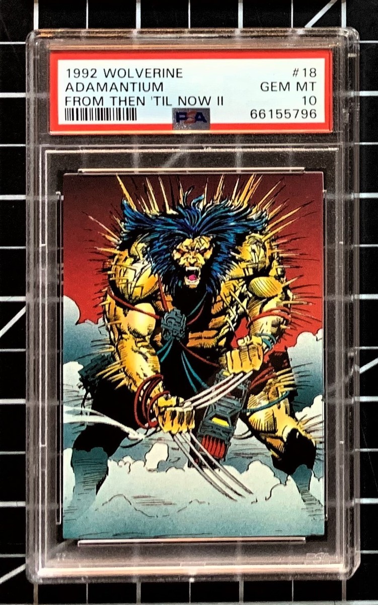 1992 Marvel Comic Images Wolverine - #18 Adamantium - PSA 10 GEM
