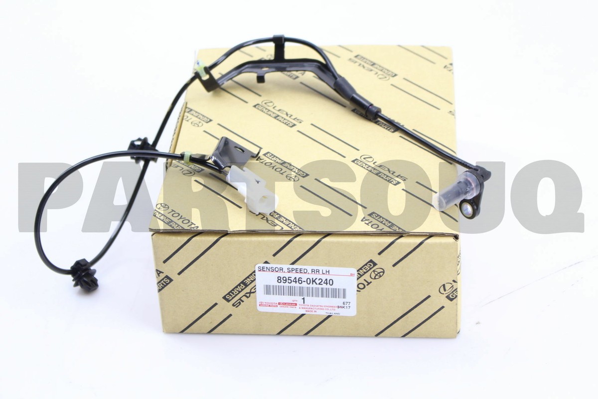 895460K240 Genuine Toyota SENSOR SPEED RR LH 89546-0K240 | eBay 895460K240 Genuine Toyota SENSOR SPEED RR LH 89546-0K240 | eBay