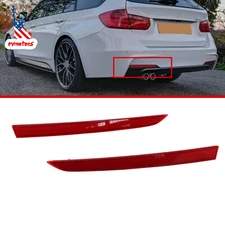 Rear Side Bumper Reflector Pair Light For BMW 3-Series F31 F30 M Sport 335i 328i