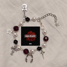 Chase Atlantic Themed Charm Bracelet，Y2K Ha...