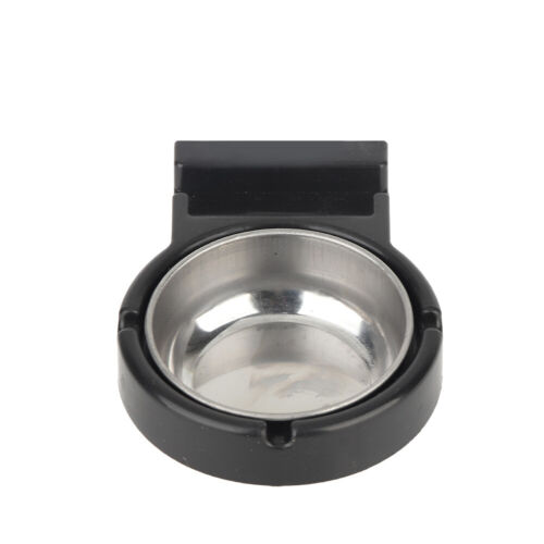 (Black)Wall Mounted Ashtray With Storage Holder Stainless Steel Fine - Picture 1 of 5