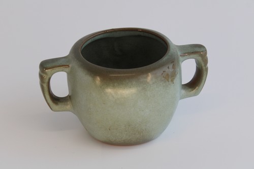 Frankoma Ceramic Piece - S8 Sugar Holder Woodland Moss (No Lid) - Picture 2 of 4