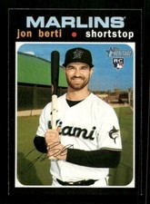 2020 Topps Heritage High Number Jon Berti #540