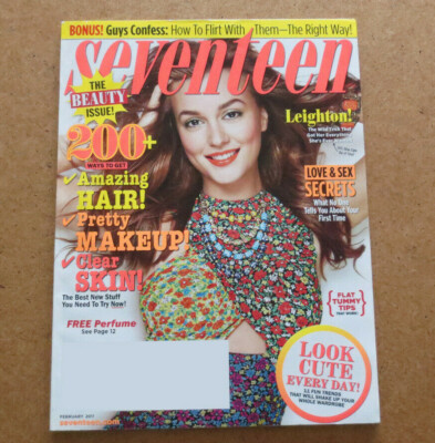 Seventeen Magazine Gossip Girl - Leighton Meester - Beyonce