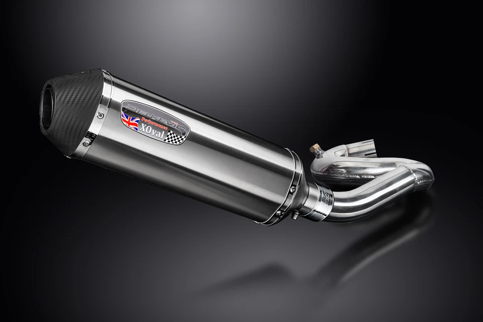 本田 CBR1000RR 2008 - 2016 一脚蹬 13.5 英寸 X-Oval 不锈钢排气消声器套件 — 第 3/4 张图片