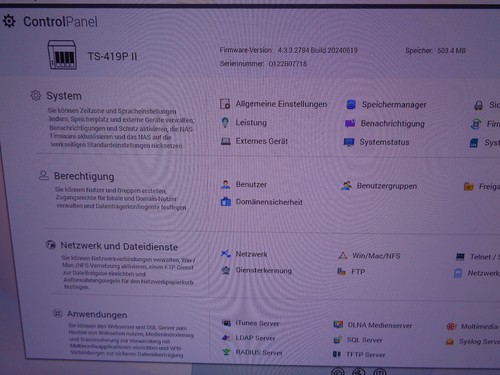QNAP TS-419P-II ,DiskStation ,4-Bay NAS Netzgebundener Speicher ,ohne HDDs - Photo 5/5