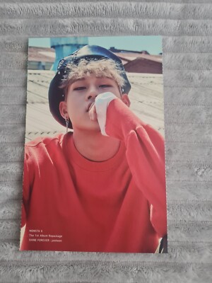 monsta x shine forever postcard jooheon 
