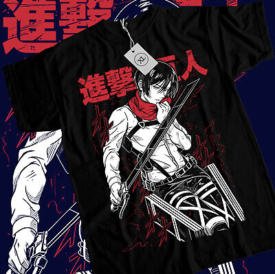 Shingeki no Kyojin Washed Anime T-Shirt  High Quality Anime Tshirt –  OTAKUSTORE