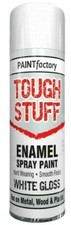 Tough Stuff Enamel  Aerosol Spray Paint for Metal Wood & more 24 Hour delivery
