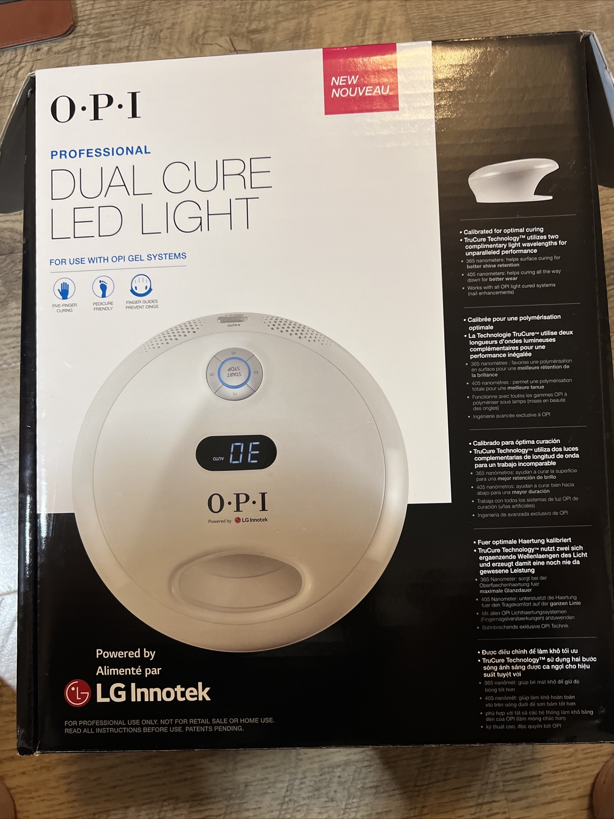 OPI LED lamp dual cure led LG innotek Light GL902 US 619828134172 eBay