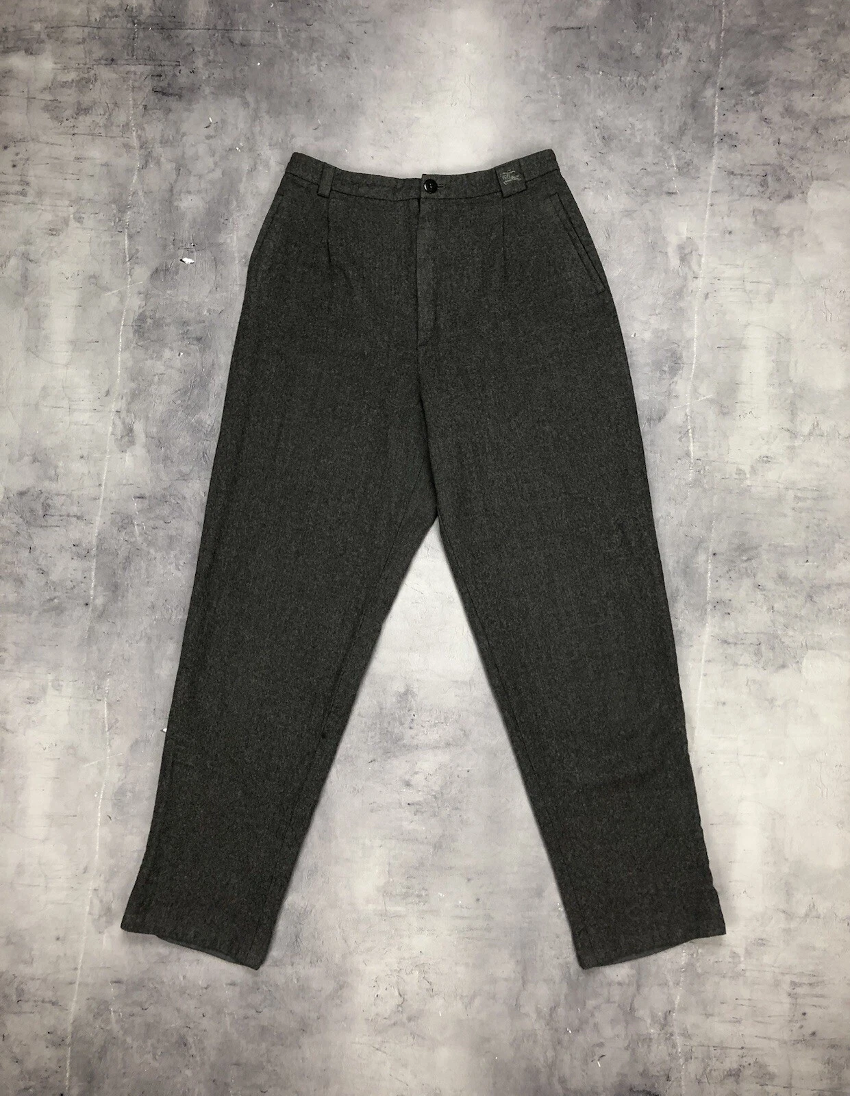 Burberrys pantalone lana uomo vintage