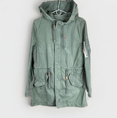 Alpha Industries Diplomat Fishtail Olive Drab Parka Size M