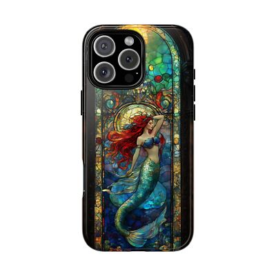 Phone Ink - iPhone | Galaxy | Pixel Case - Mermaid Stained Glass