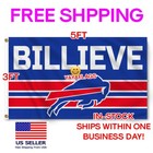 Buffalo Bills 3X5 Ft Billieve FlagFootball New Usa Shipping Man Cave Flag Banner