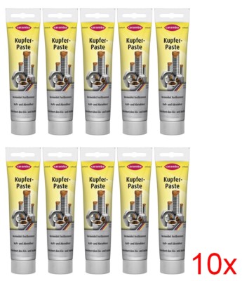 Caramba Kupfer Paste 691301 Copper Cu 10x 100 g 4009076913012 Tube NEU OVP 1000g