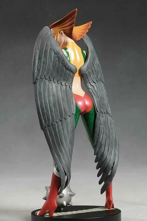 DC Direct ДЕВУШКА-ЯСТРЕБ НА ОБЛОЖКЕ ВСЕЛЕННОЙ СТАТУЯ ХЬЮЗА НОВЫЙ макет от БЭТМЕНА - Изображение 2 из 4