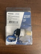 MARS 43333 HIGH PRESSURE SWITCH 1/4" SAE FEMALE SPST/NC, OPEN on RISE, 18"