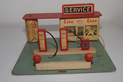 A9 1:43 TEKNO DÄNEMARK HOLZ TANKSTELLE ESO NEAR MINT RARE