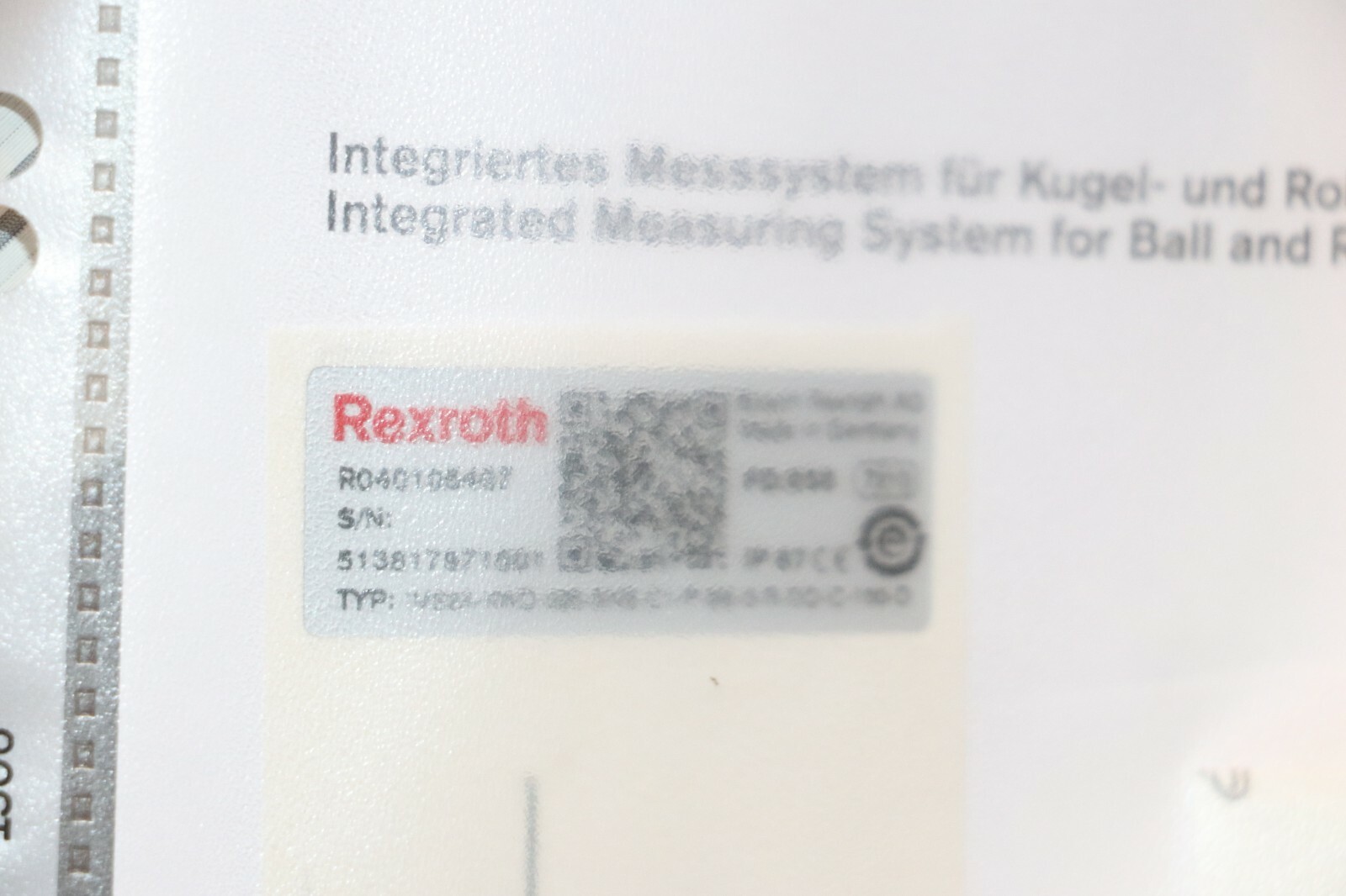 Pièce Bosch Rexroth R162222220 KWD-025-SNS-C2-P-1 – Rail De Guidage (1 Pc)