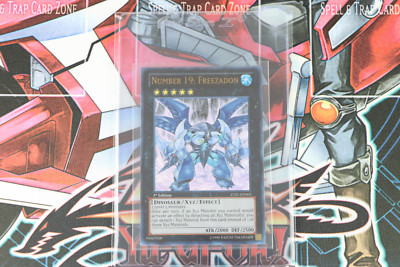 YuGiOh Number 19:Freezadon ZTIN-EN003 1st Edition Ultra Rare | eBay