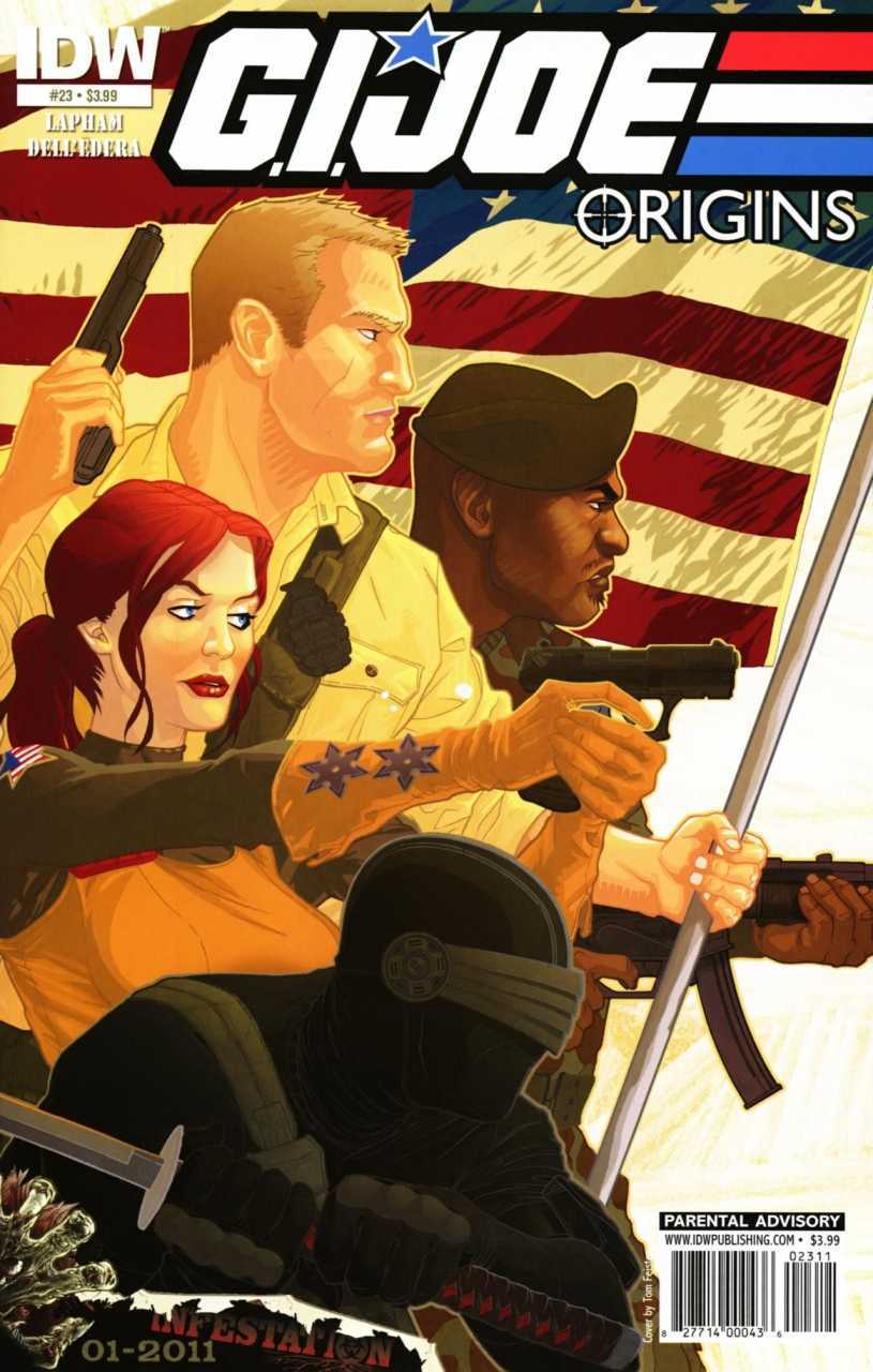 GI JOE Origins #23 Back Issue