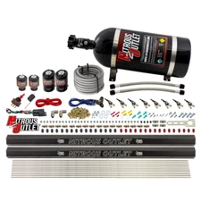 Direct Port Fogger Nitrous Kit 8 Cylinder- .122 Nitrous/ .177 Fuel - Gas