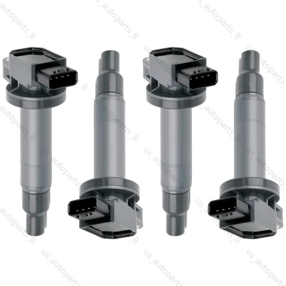 For Toyota Scion XA XB 1.5L Ignition Coil & Spark Plug w/plugs UF316 90919-02240 - Image 3 of 4