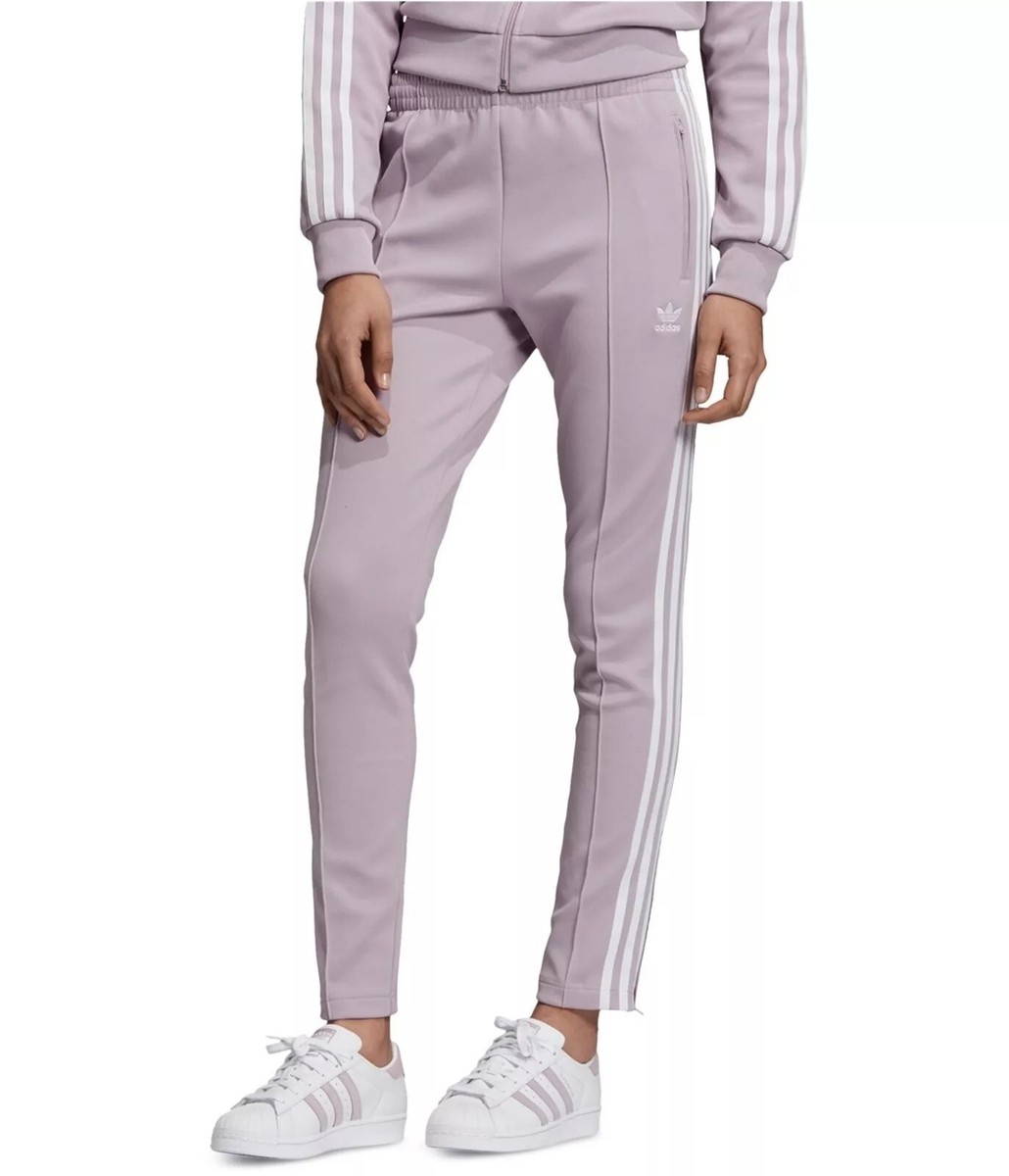 Adidas Originals Womens Purple SST Soft Vision Track Pants