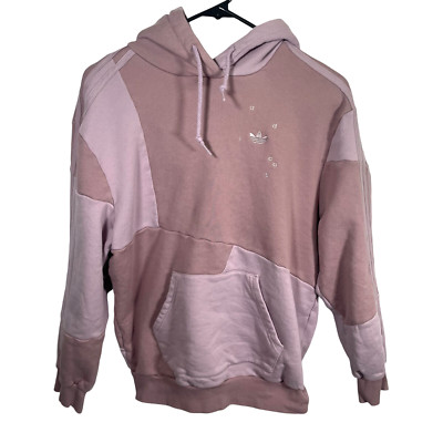 Adidas x Danielle Cathari Hoodie Womens Small Lavender Patchwork Pullover Pocket
