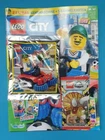 Lego City No.30 Booklet + Polybag + Jurassic World Tr. Card Game Series 6 + 2 Posters