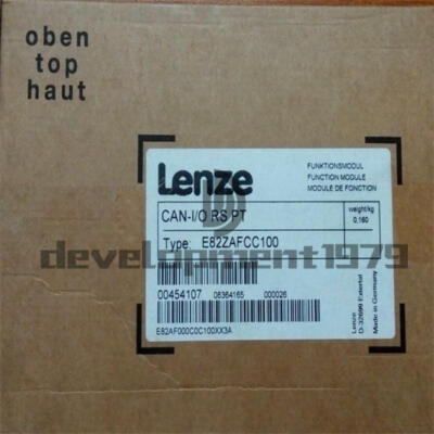 ONE NEW Lenze E82ZAFCC100 8200 Series Inverter I/O Module #E7