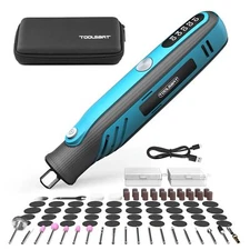 TOOLSBAT Cordless Rotary Tool Kit - 5-Speed Power Rotary Tools with 84 Access...