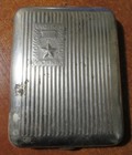 SOVIET CIGARETTE CASE MOSCOW made of heavy metal # 1