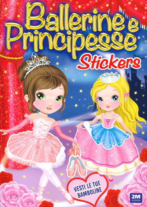 Ballerine e principesse. Sticker. Trendy model - 2021 - 2M