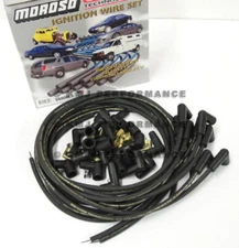 Moroso 9880M Mag-Tune Universal Unassembled Spark Plug Wires HEI Male 90 Degree